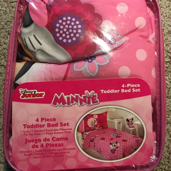 Bedding Minnie Mouse Toddler Bed Set Poshmark
